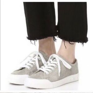 Rag & Bone gray suede lace up sneaker, 38, US 7.5 .  They were a little too big.